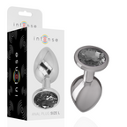Plug anal Intense en métal avec son packaging.