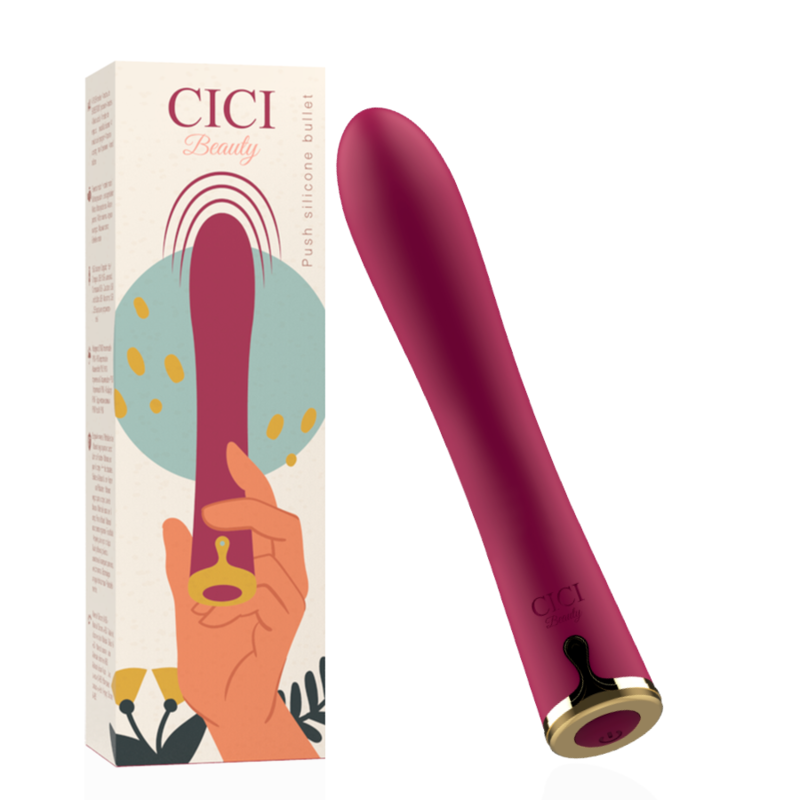 Vibromasseur bullet puissant en silicone — vue principale