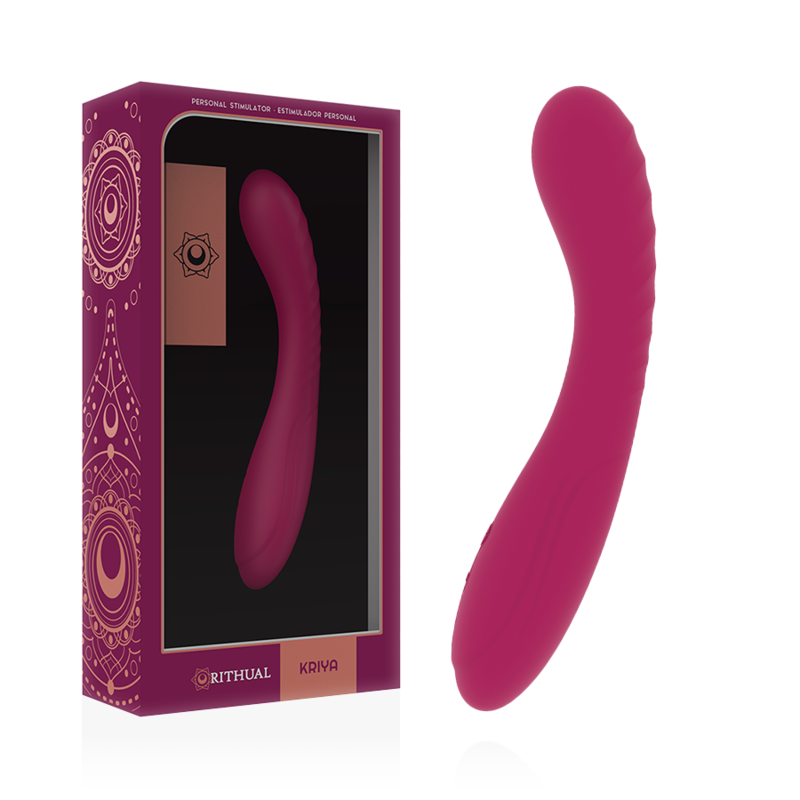Stimulateur Kriya rechargeable Point G silicone médical — détail produit