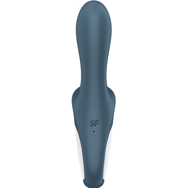 Pompe à air gonflable Satisfyer Booty 2 gris — détail texture surface