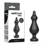 Plug anal en silicone surface lisse pour débuter — détail produit