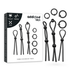 Ensemble d'anneaux péniens silicone 7 pièces — détail produit