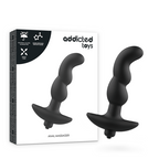 Masseur de prostate vibrant en silicone — détail produit