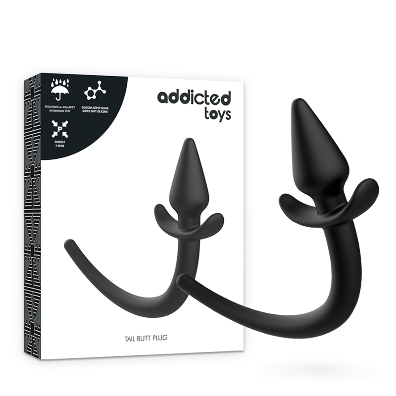 Plug anal Puppy en silicone — détail produit