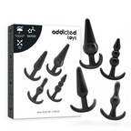Ensemble 4 bouchons anaux progressifs — détail produit