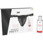 intt releases culotte bresilienne noire avec perles et gel lubrifiant 50 ml