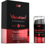 Gel stimulant intime liquide saveur fraise 15 ml — détail produit