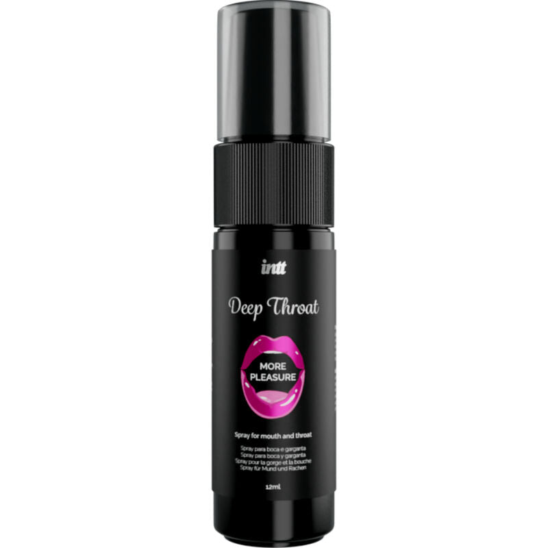 Spray rafraîchissant oral menthe Deep Throat — détail produit