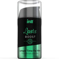 Flacon airless Lasts Boost Intt du gel retardant masculin au clou de girofle et menthe, pense pour aider a prolonger le moment intime.
