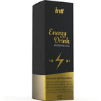 Gel de massage aromatisé Energy Drink effet chauffant — vue de profil