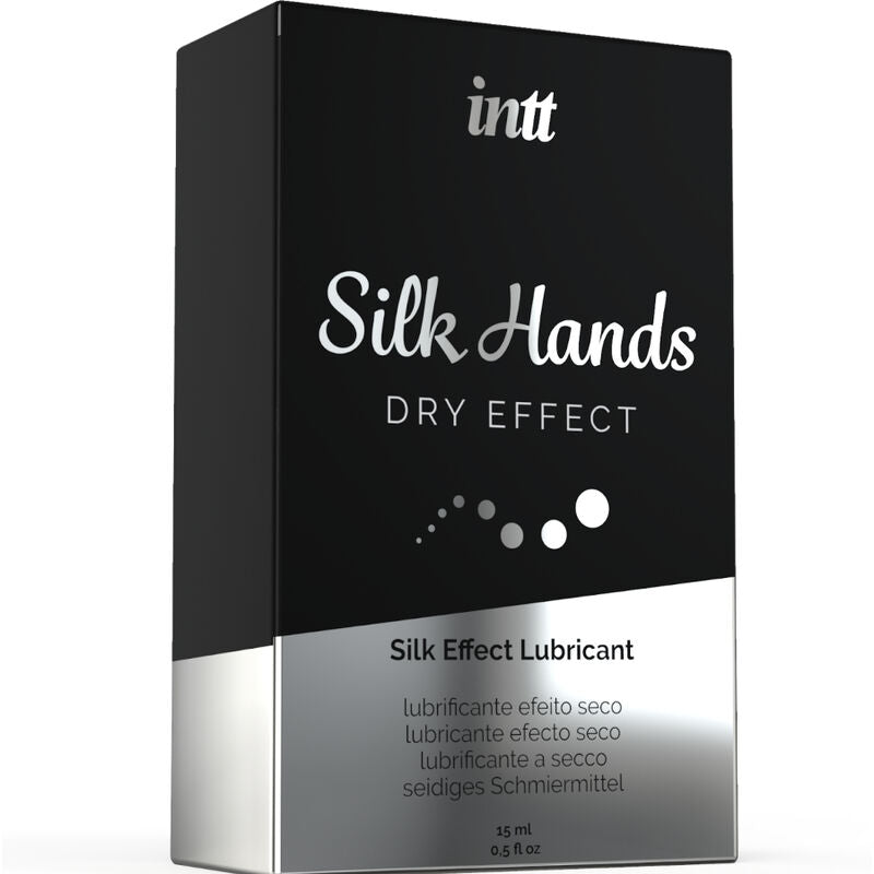 Lubrifiant base silicone Silk Hands concentré 15 ml — vue de profil