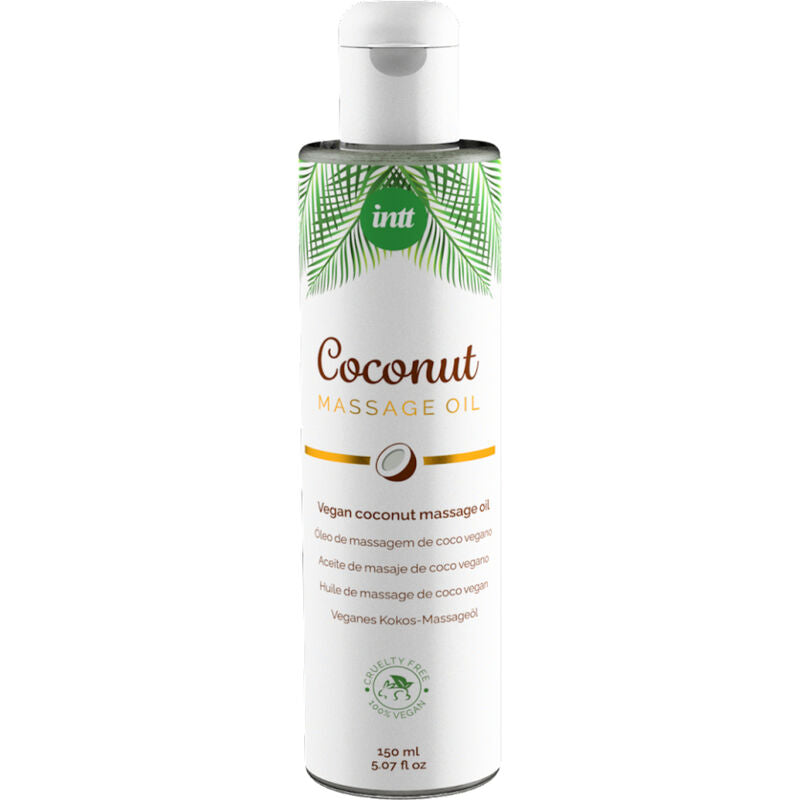 Huile de massage végétalienne noix de coco 150 ml — vue principale