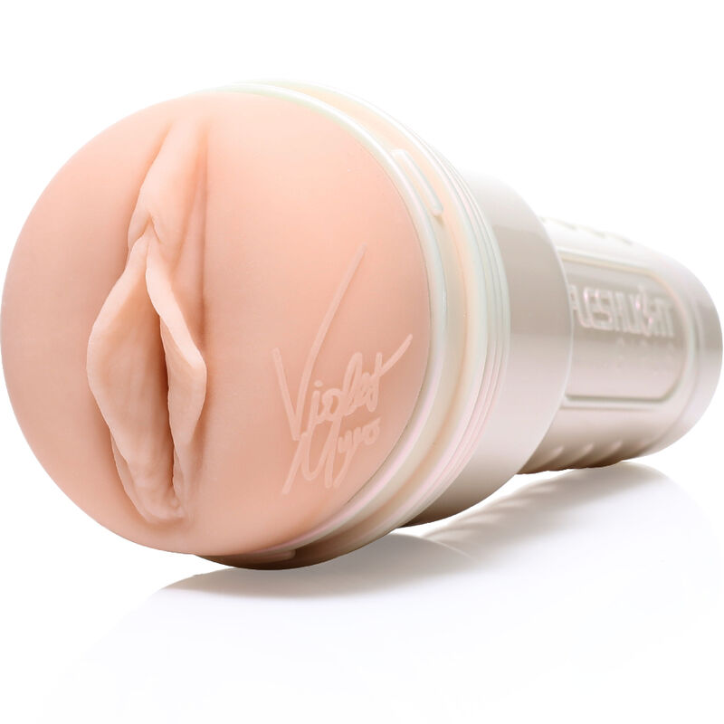 Masturbateur Fleshlight Violet Myers Superskin — vue de profil