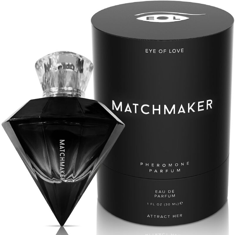 Parfum aux phéromones Matchmaker Black Diamond — vue de profil 2