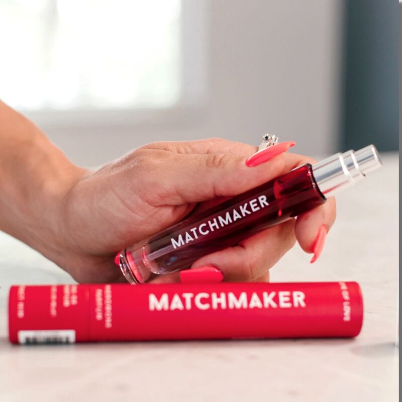 Eau de parfum aux phéromones pour séduire Matchmaker Red Dia — vue de dos