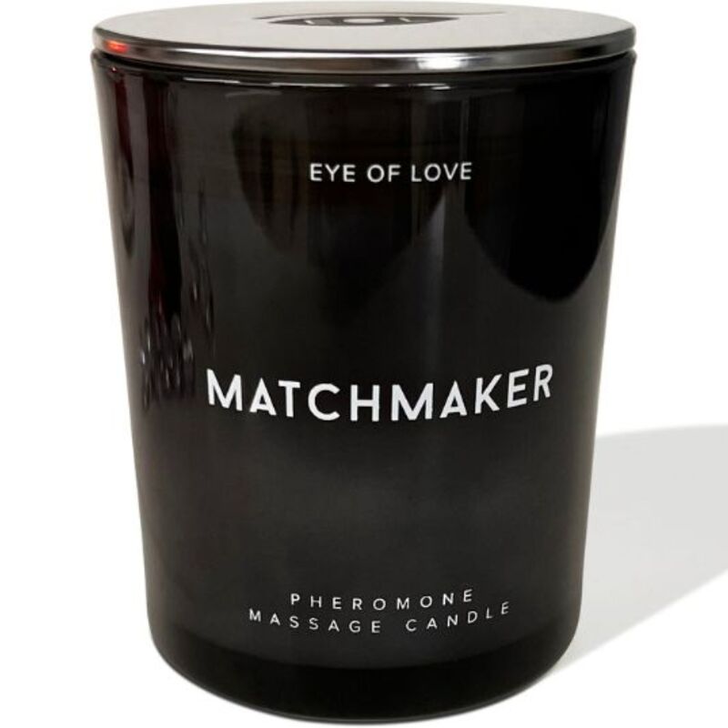 eye of love matchmaker bougie de massage diamant noir lattirer 150 ml