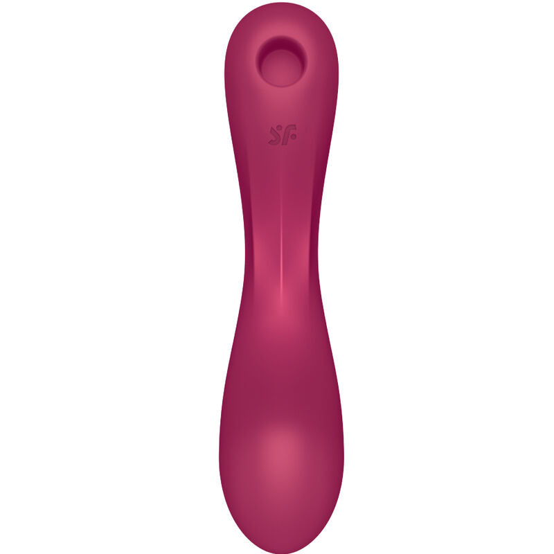 Stimulateur clitoridien et point G 3-en-1 air pulse — vue de dos