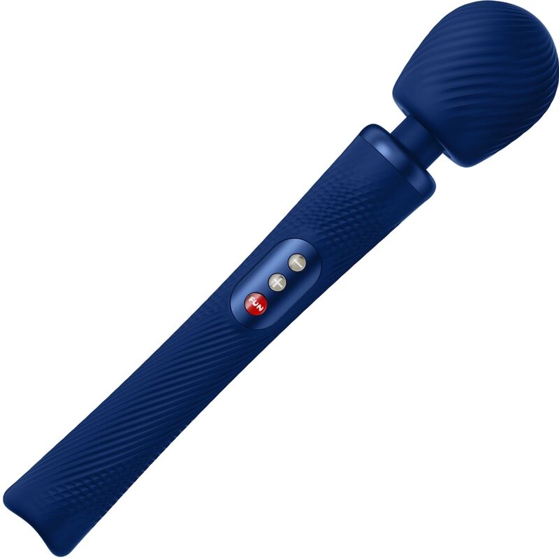 fun factory vim baguette rumble vibrante rechargeable en silicone bleu minuit