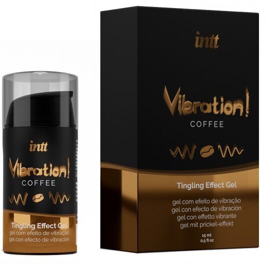 Gel de massage saveur café effet chaud 30 ml — détail produit