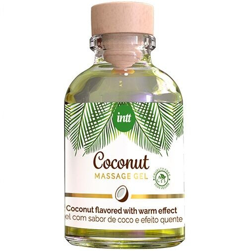 Gel de massage végan à la noix de coco effet chauffant — vue principale