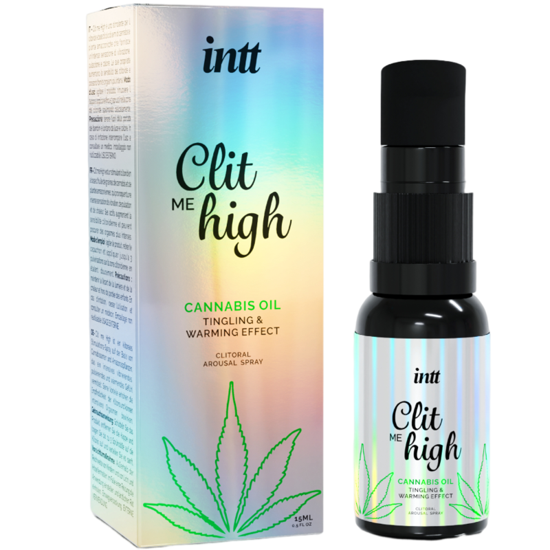 Spray d'excitation clitoridienne huile cannabis 15 ml — vue principale
