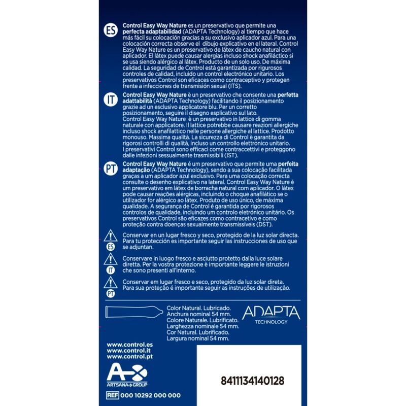 Préservatifs latex applicateur facile boîte de 10 — détail produit