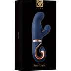 Vibromasseur Gentley Point G dual motor silicone — vue de dos