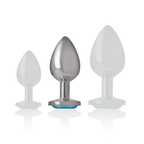 Plug anal bijou en métal avec pierre en cœur — packaging fournisseur 2