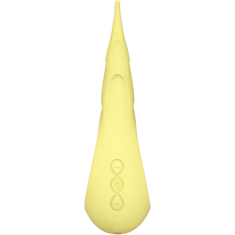 lelo stimulateur de clitoris dot cruise jaune
