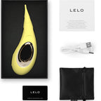 lelo stimulateur de clitoris dot cruise jaune
