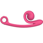 Vibromasseur double stimulation point G et clitoris — vue de profil