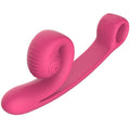 Vibromasseur double stimulation point G et clitoris — vue principale