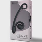 Vibromasseur double stimulation point G et clitoris — vue de profil 2