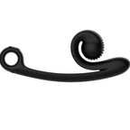 Vibromasseur double stimulation point G et clitoris — détail texture surface 2