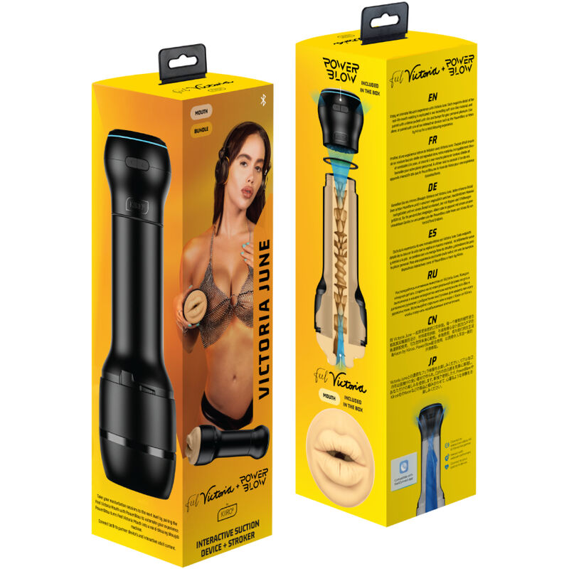 Coffret masturbateur bouche et ventouse à dépression — vue principale