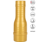 Masturbateur réaliste à tube avec texture interne — détail texture surface