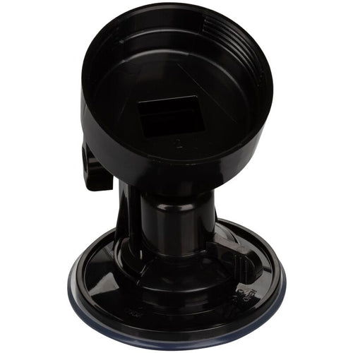 Base d'aspiration PRIVATE pour masturbateur, support noir a berceau circulaire monte sur ventouse robuste, accessoire de fixation pour un jeu mains libres.