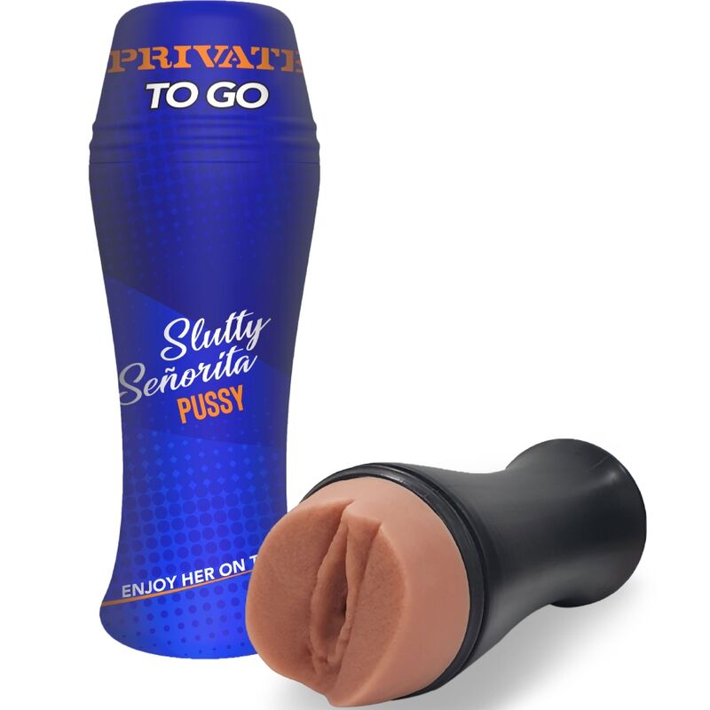 Masturbateur compact discret coloris bonbon Senorita — vue de profil