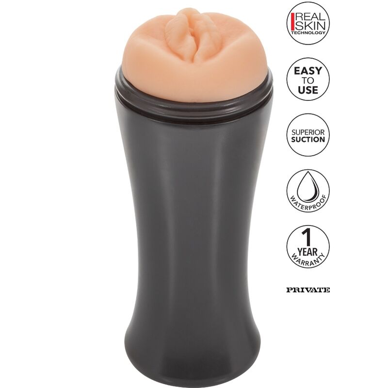 Masturbateur compact Horny Cougar To Go — détail texture surface