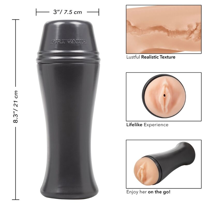 Masturbateur compact Hot Bombshell To Go — emballage produit