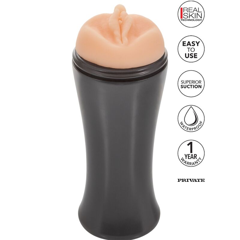 Masturbateur compact Hot Bombshell To Go — détail texture surface
