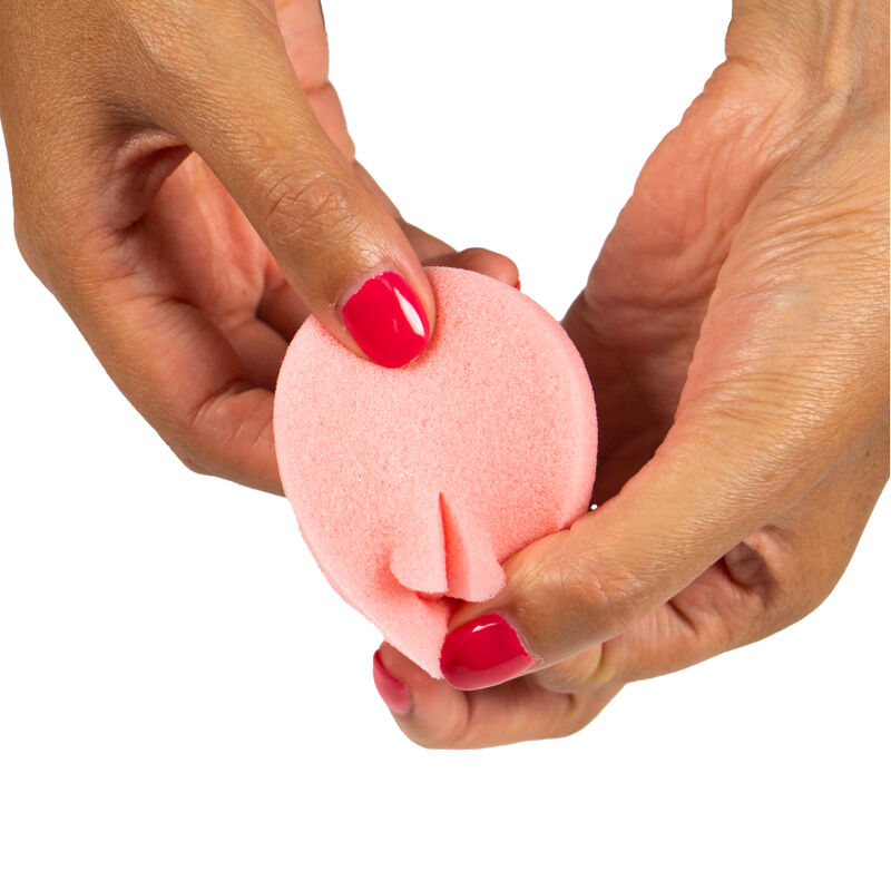 Tampon éponge vaginale lubrifiée Confort 365 — vue de profil