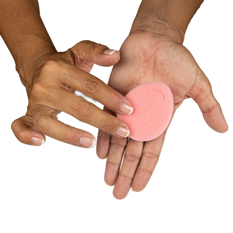 Tampon éponge vaginale lubrifiée Confort 365 — détail texture surface