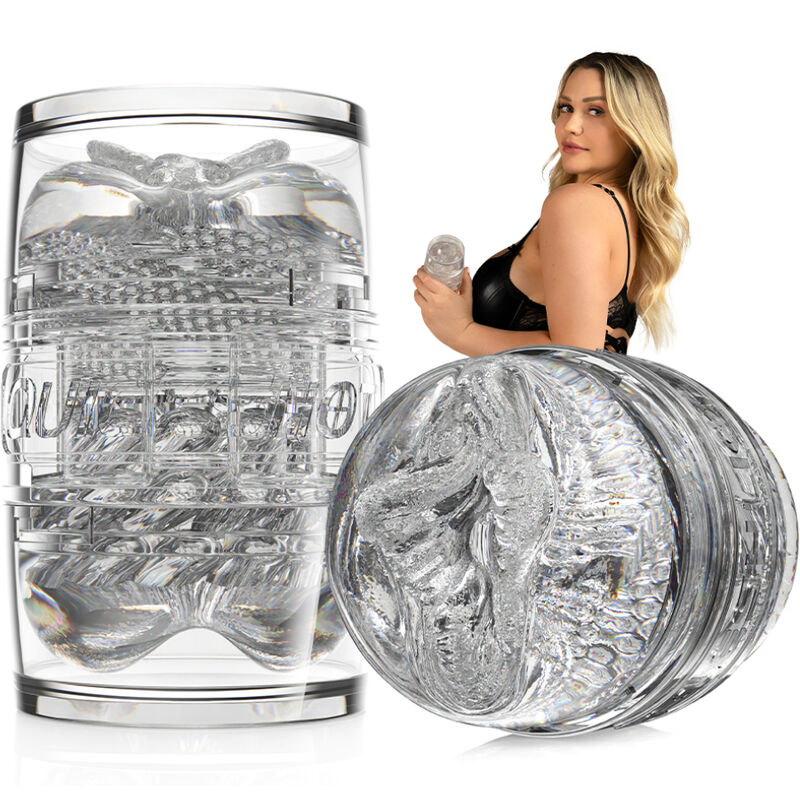 Masturbateur Mia : plaisir compact et transparent — vue principale
