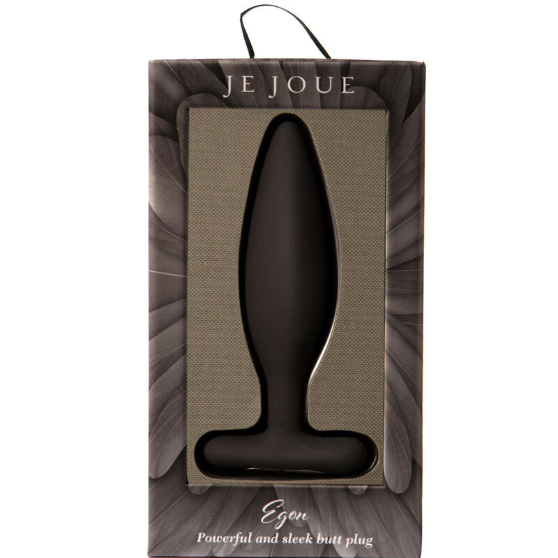Vibrateur anal Egon silicone bords triangulaires — vue de dos