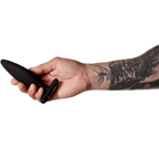 Vibrateur anal Egon silicone bords triangulaires — vue rapprochée