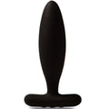 Plug anal vibrant en silicone Vesta noir — vue principale