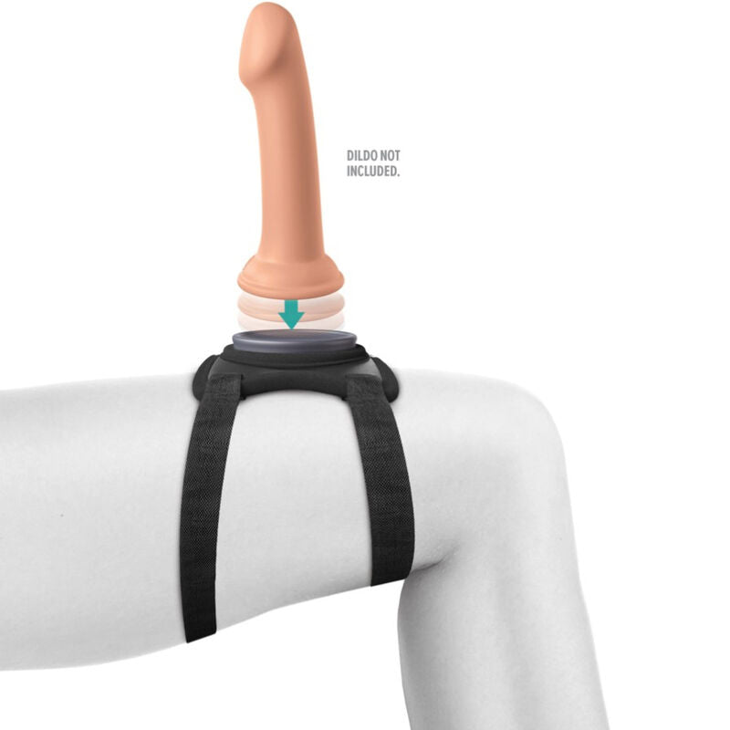 Harnais de cuisse à plaque ventouse pour gode — détail produit