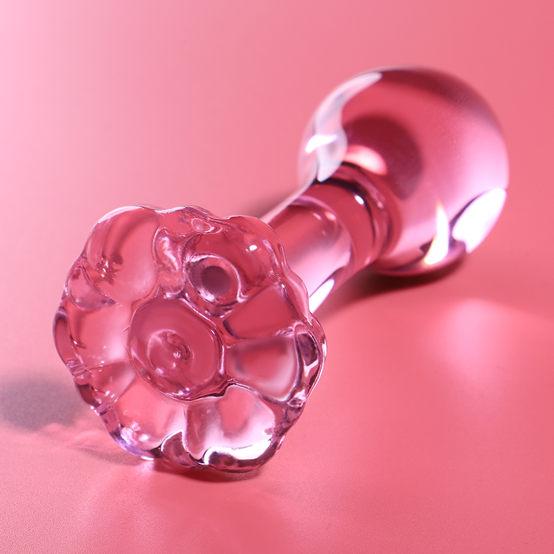 nebula series by ibiza plug anal modele 2 verre borosilicate clair 11 cm o 3 5 cm