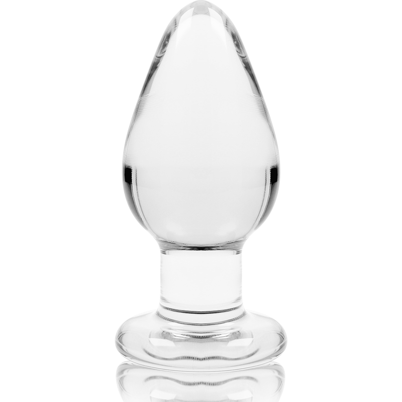 nebula series by ibiza plug anal modele 3 verre borosilicate transparent 11 cm o 5 cm